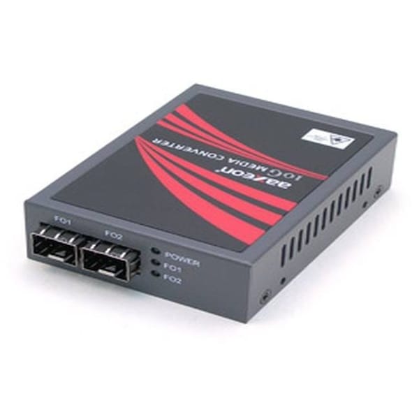 10GBase-R SFP+ to 10GBase-R SFP+ Media Converter